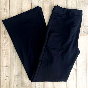 Express vintage y2k flare low rise black pants women’s size 3/4 VGUC